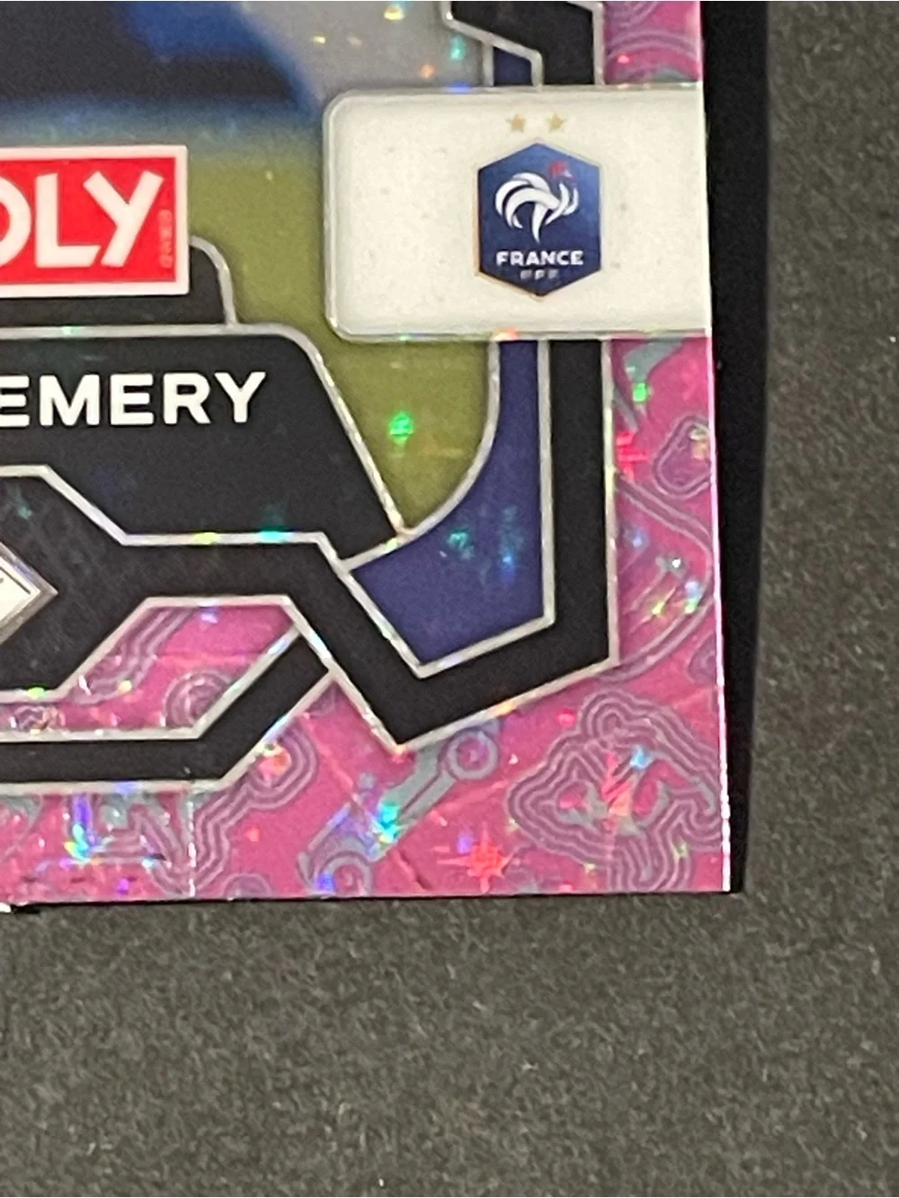 Warren Zaire Emery 2026 Prizm Monopoly World Cup Sparkle Pink Prizm France Card
